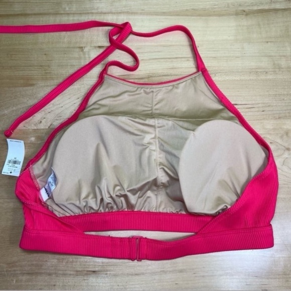 Old Navy Rib-Knit Halter Bikini Swim Top size 2X NWT - Picture 3 of 4